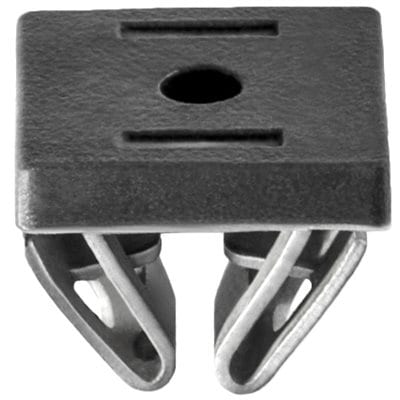 Retainer Metal Nut 14x14mm Plastic Head - PK 10-WF36593