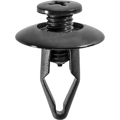 Screw Rivet 8mm Hole 20mmW-8mm Grip Black-WF45080-P