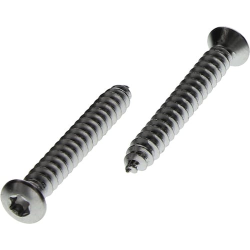 Screw Torx Oval Chrome Pltd 4.2mm x 20mm - PK 50-WF67005