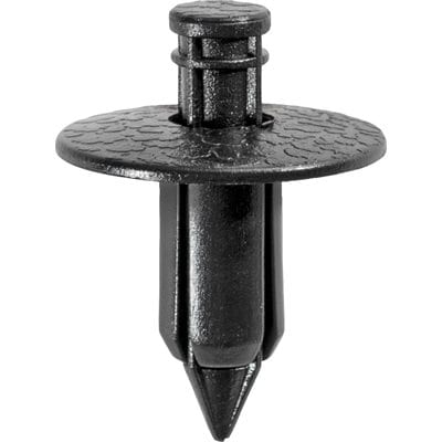 Snap Pin Nail 7mm Hole-18mm Washer Black - PK 25-WF47074