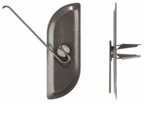 Moulding Clip Blind Metal 2-1/8" -PK 25-WF26744