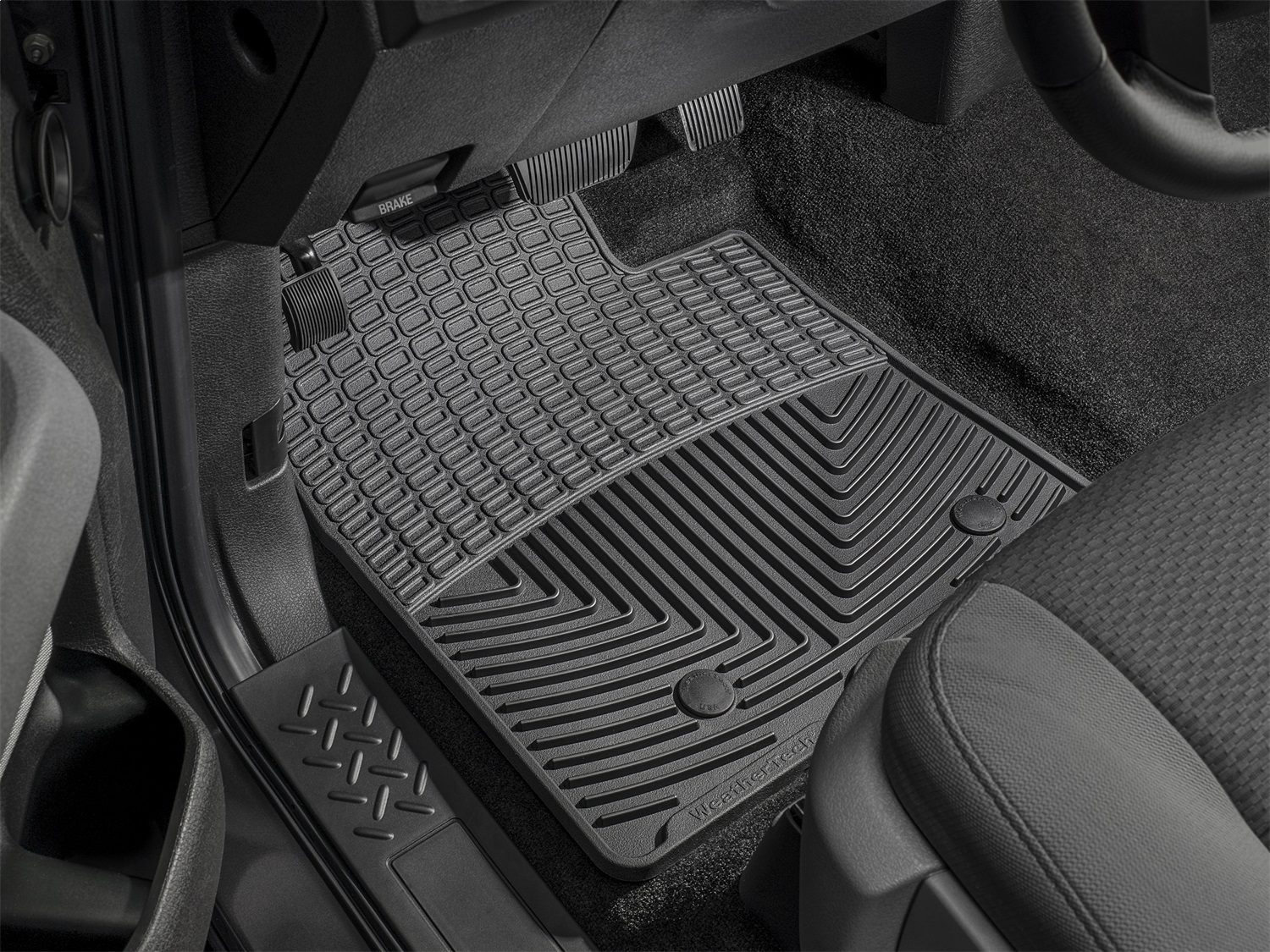 WeatherTech Front All-Weather Front Floor Mats-Black - Image 2