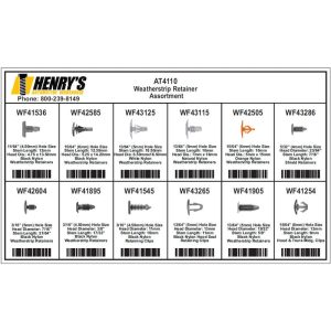 Weatherstrip Retainer Assortment-AT4110