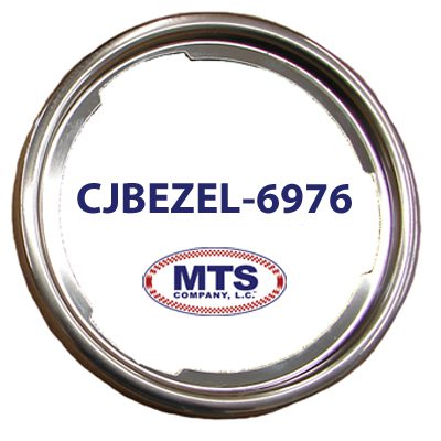 1969-1976 1/2 Jeep CJ Stainless Steel Parking Light Bezels-cjbezel-6976